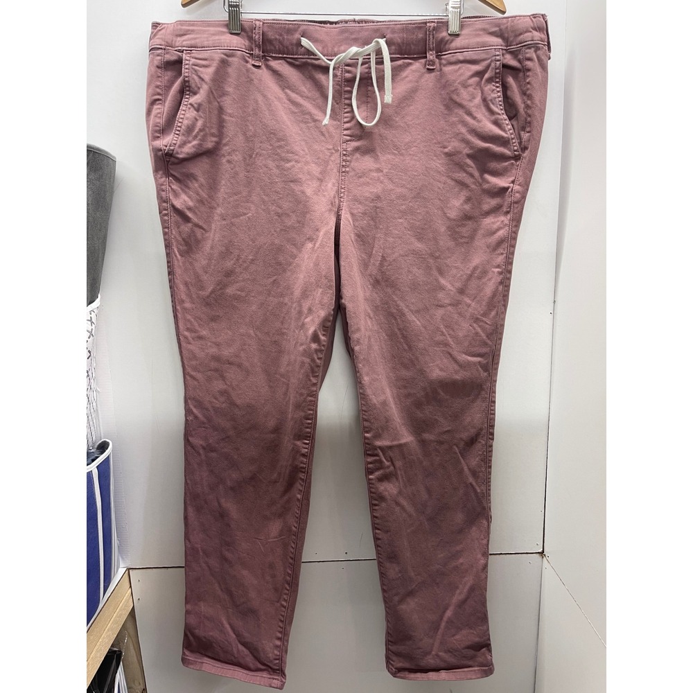 Torrid FeelTheFit Mauve Pink Drawstring Jogger Pants Women Plus Size 3 3X